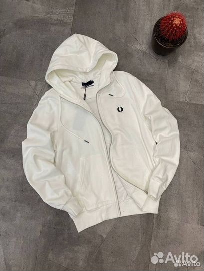 Зип худи на молнии Fred Perry soft shell