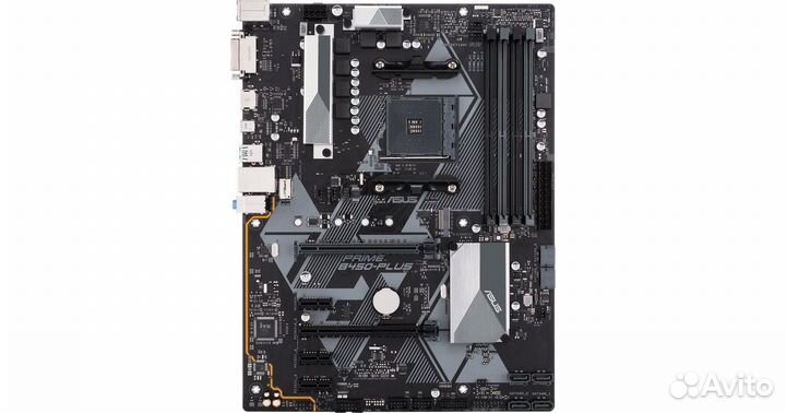 Материнская плата asus prime B450-plus