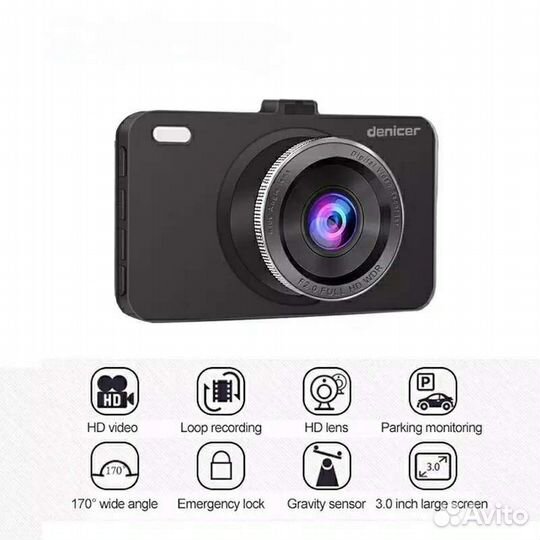 Видеорегистратор T675 Full HD Dash Cam