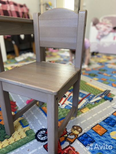 Стол и стул икеа