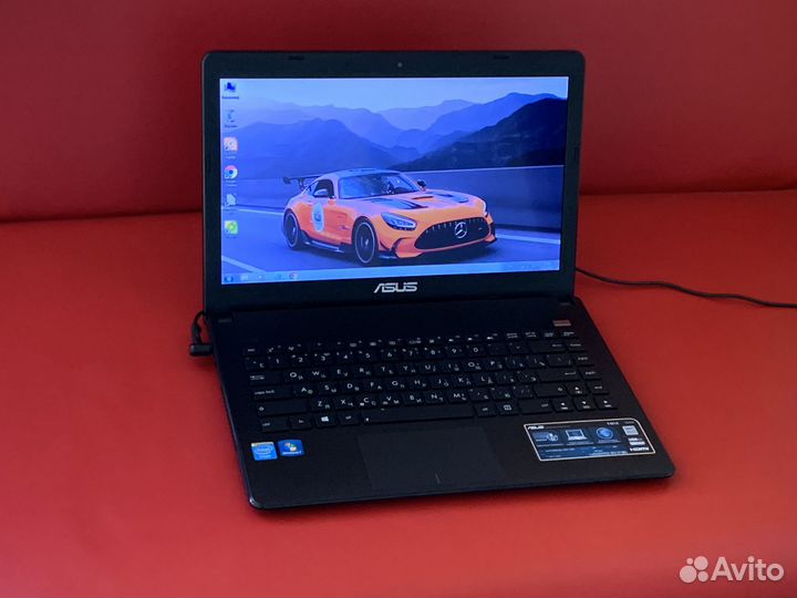 Офисный Ноутбук на 2-х ядерном процессоре 4Гб озу