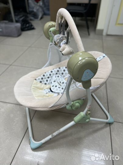 Детские электронные качели для новорожденных