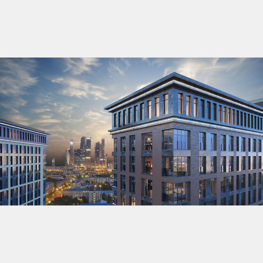 1-к. апартаменты, 59,3 м², 23/23 эт.