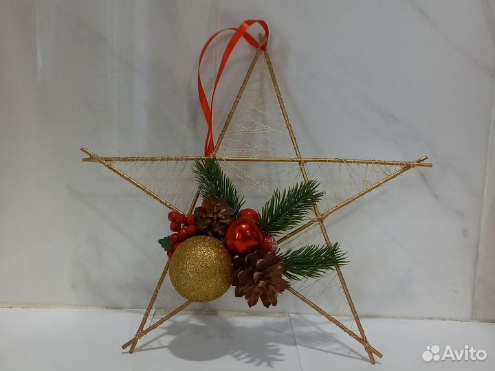 Новогодние поделки в детский сад/ школу