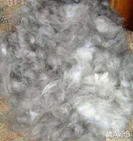 Собачья шерсть, пух