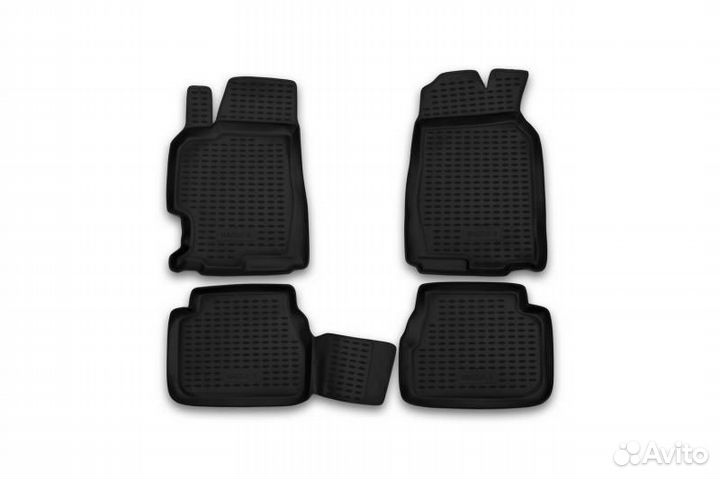 Коврики в салон mazda 6 2002-2007, 4 шт. (полиурет
