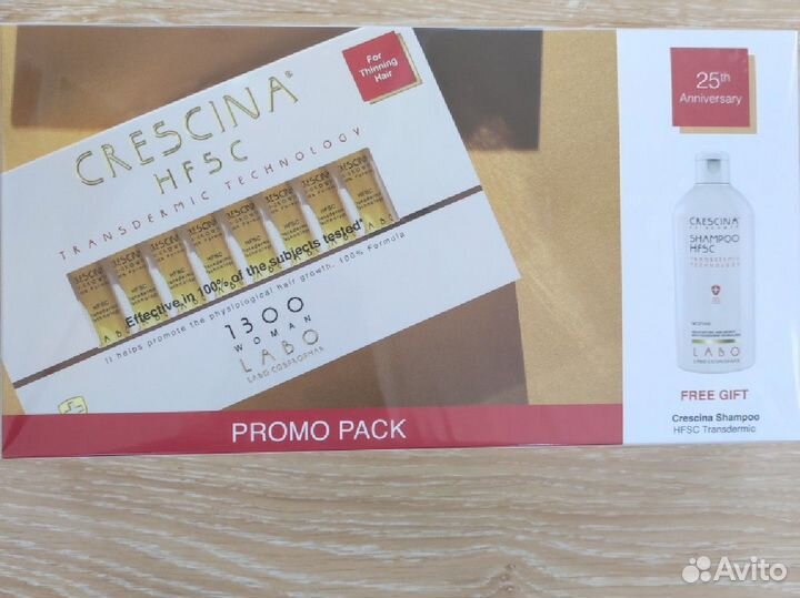 Crescina-ампулы против выпадения волос