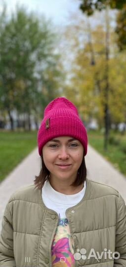 Шапка женская вязаная