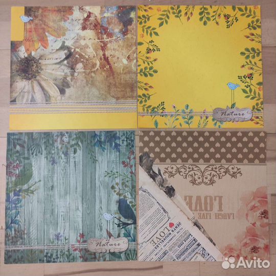 Бумага для скрапбукинга