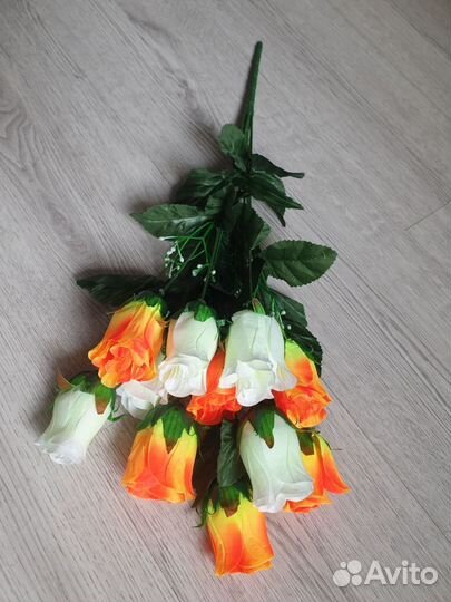 Букет из искусственных цветов Розы Декоративное