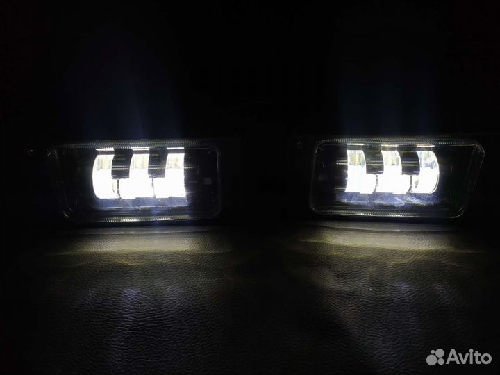 Противотуманные фары на ваз 2114 50W