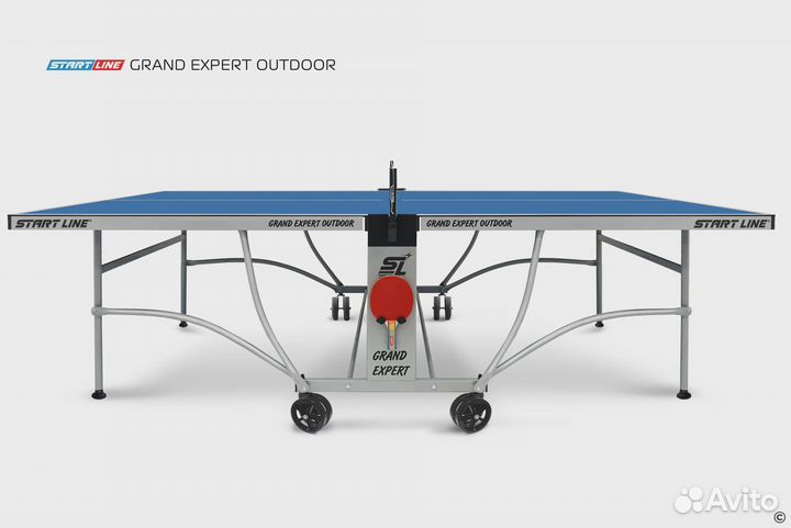 Стол теннисный grand expert 4 Всепогодный, синий