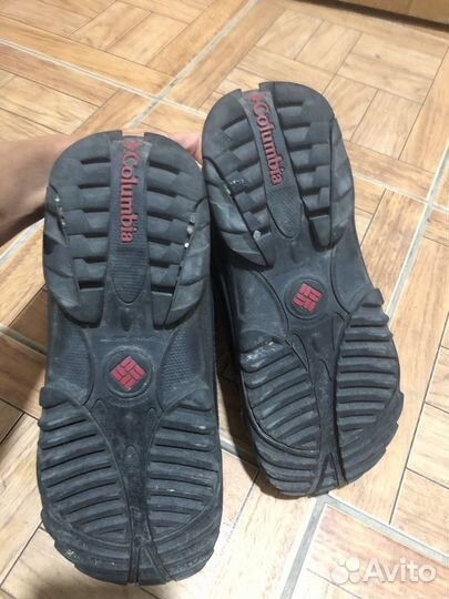 Ботинки кожа 37,3Columbia для мальчика