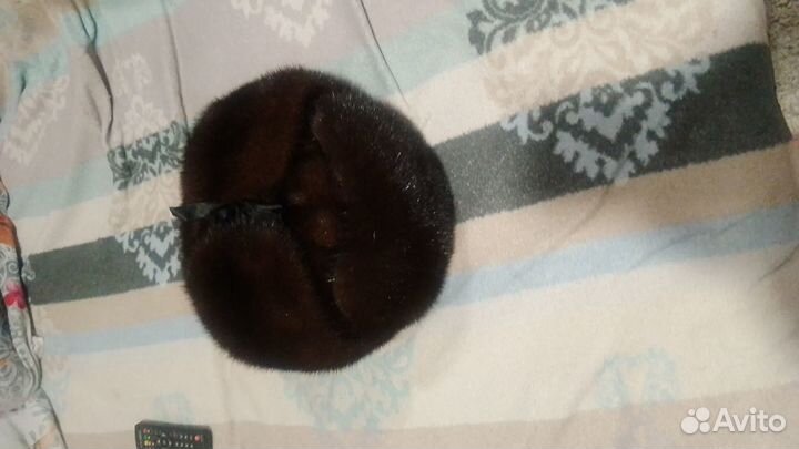 Породам норковую шапку,ушанка,б/у