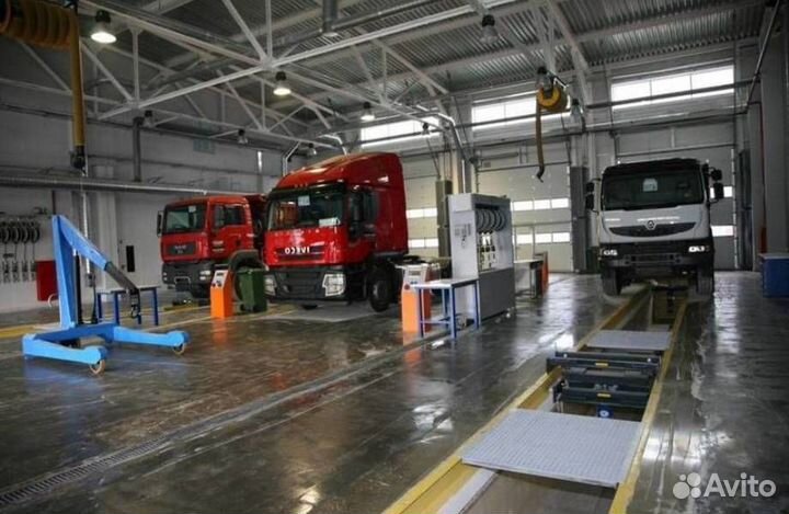 Автосервис грузового транспорта с мойкой / собстве