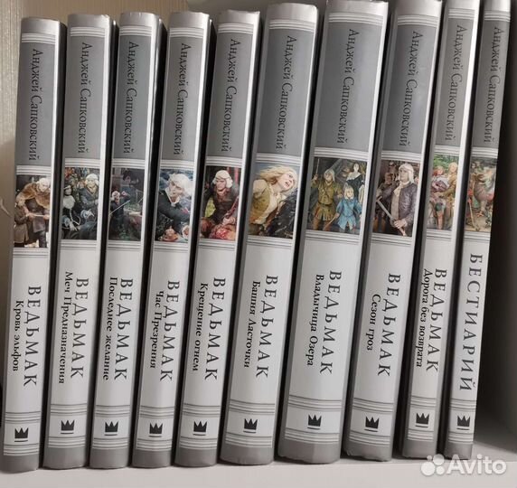 Полная коллекция Ведьмака Анджея Сапковского