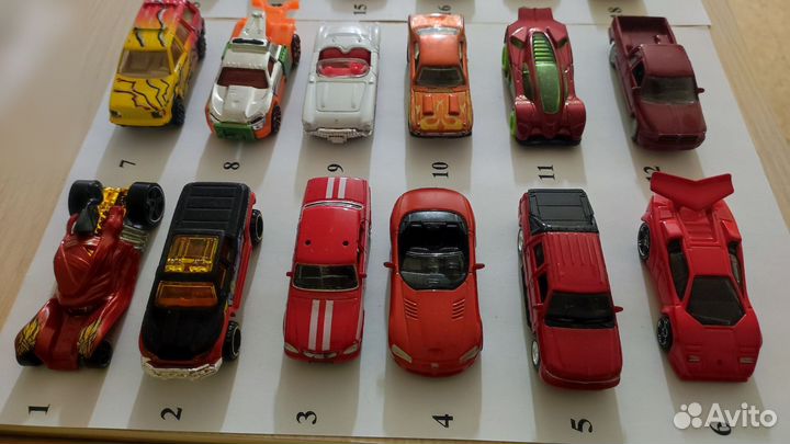 Hot Wheels машинки