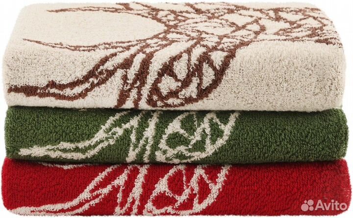 Полотенце махровое новое 70*120 Royal christmas