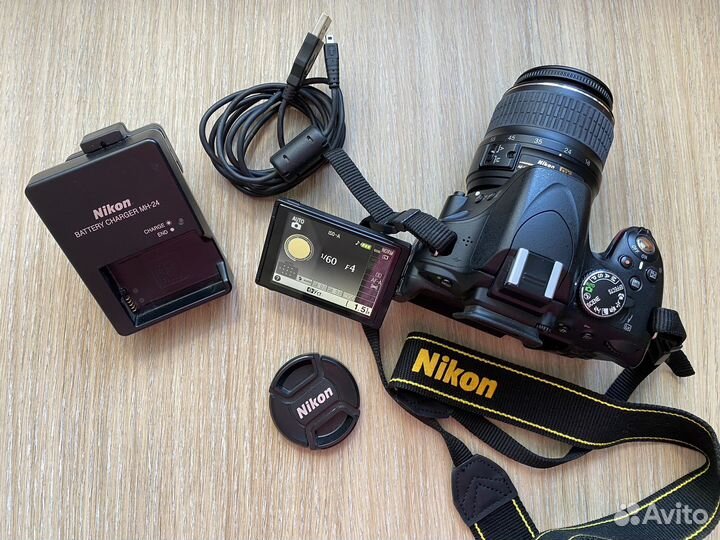 Фотоаппарат Nikon d5100, сумка, штатив