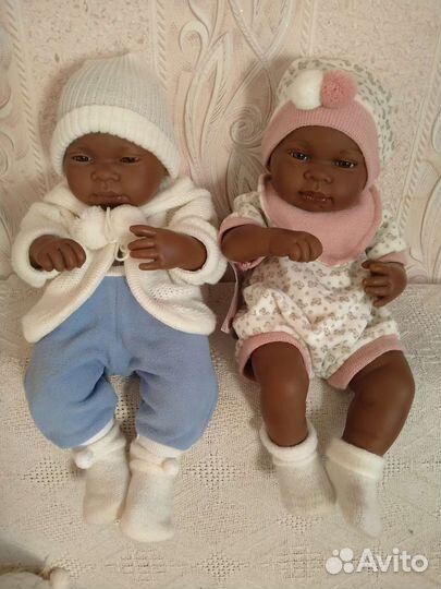 Кукла пупс мулатка клеймо Реборн Хуан Антонио