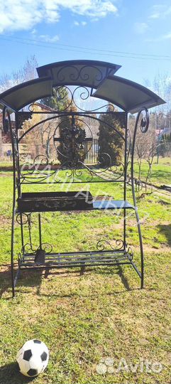 Кованные мангалы с крышей