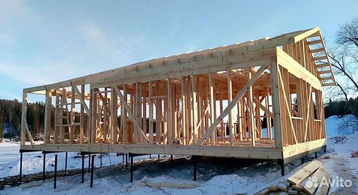Каркасный дом под ключ