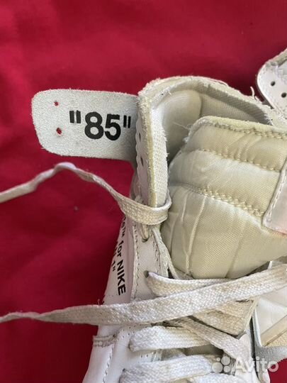 Кроссовки Nike Jordan 1 X off white AQ0818-100