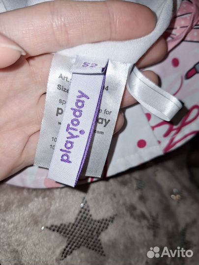 Одежда для девочки 110-116+Панама