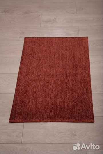 Ковер Лаос 218 X однотонный коричневый 80х120