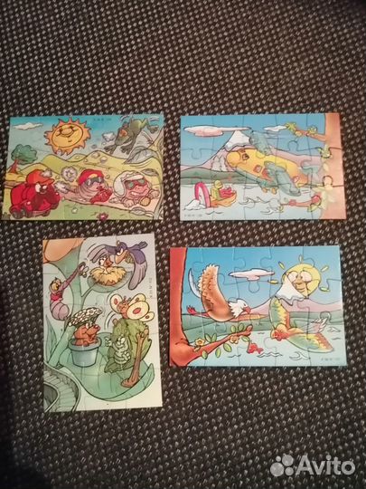 Пазлы из Киндер сюрприз