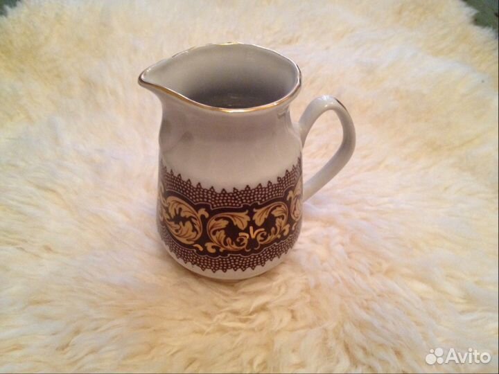 Кофейный фарфоровый сервиз RPR Рига СССР