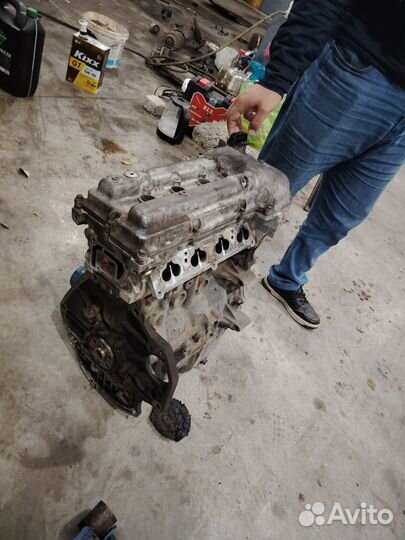 Двигатель на Daewoo Gentra Chevrolet Cobalt 1.5