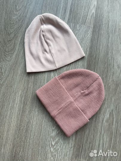 Шапка H&M 2 штуки для девочки 92-104