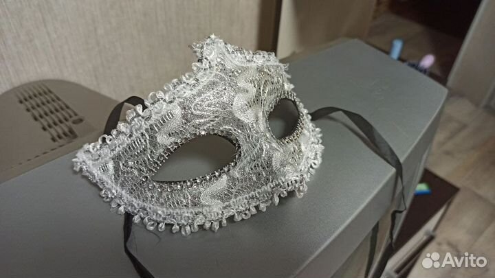 Маска маскарадная венецианская карнавальная
