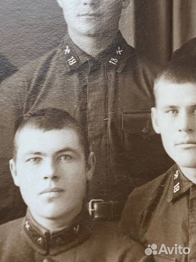 Старинные фотографии. Военные, Шифровки на петлица