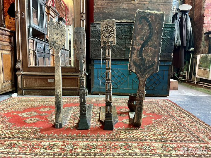 Прялки старинные