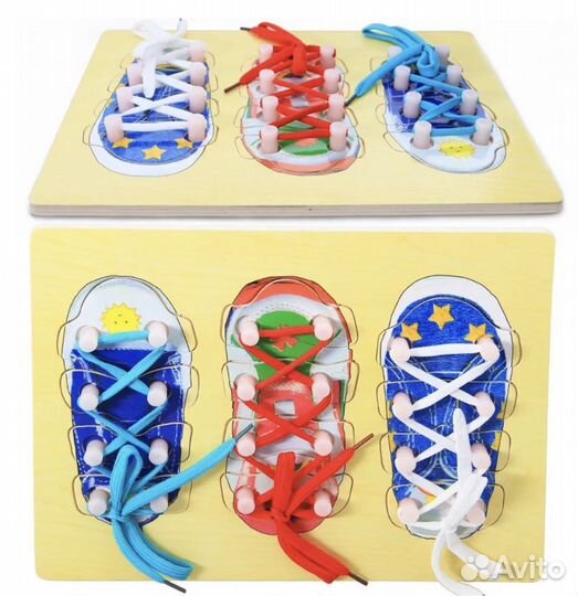 Деревянная шнуровка