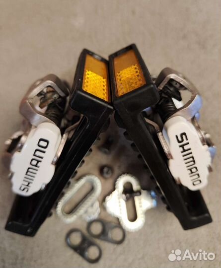 Контактные педали shimano m520