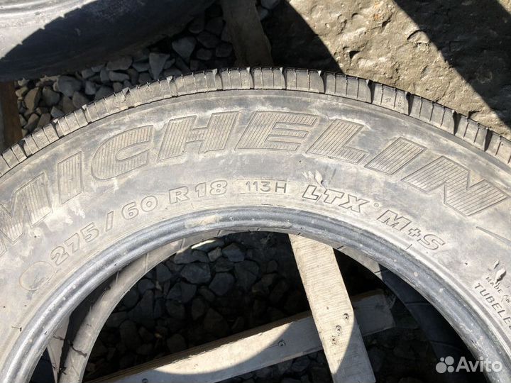 Michelin Pilot LTX 275/60 R18