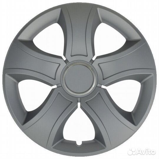 Колпаки на колёса Jestic Бис R15 серебро 4