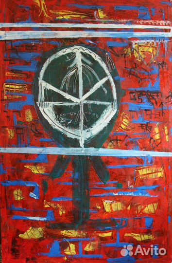 Картина маслом (Абстракция)