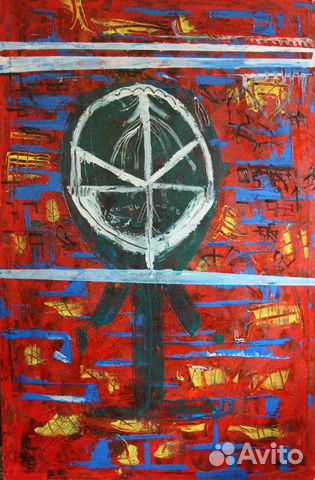 Картина маслом (Абстракция)