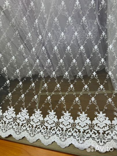 Тюль классический. Новый