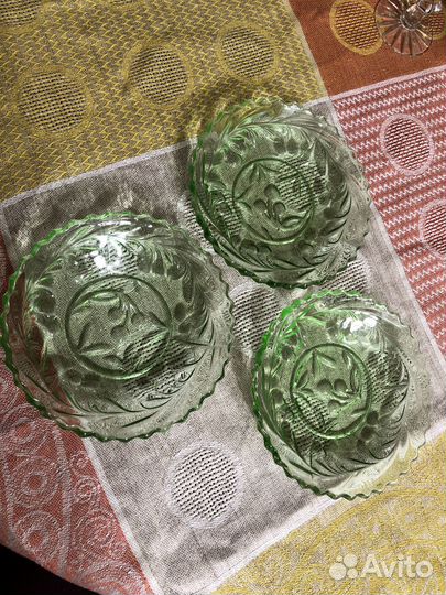 Посуда СССР бокалы хрусталь стекло