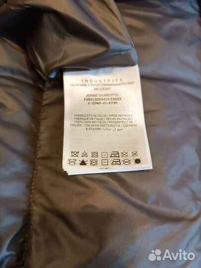 Пуховик Новый Moncler Натуральный пух