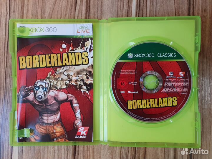 Xbox 360 Borderlands. Лицензия