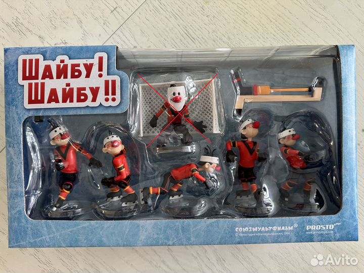 Фигурка хоккеиста Шайбу Шайбу