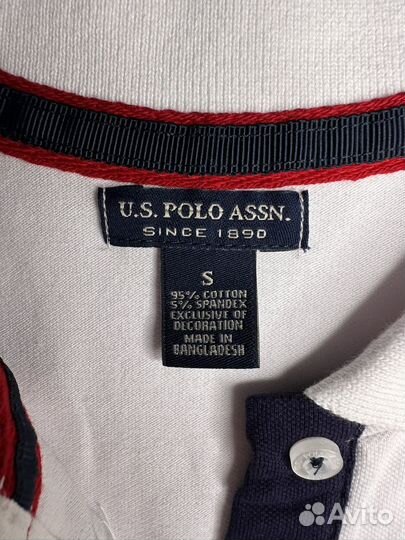 Поло женское U.S. Polo Assn. оригинал из США