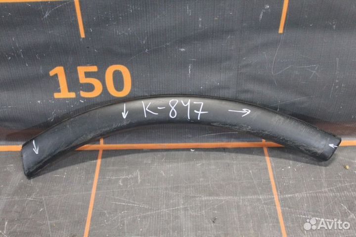 Накладка бампера - Mitsubishi Outlander 3