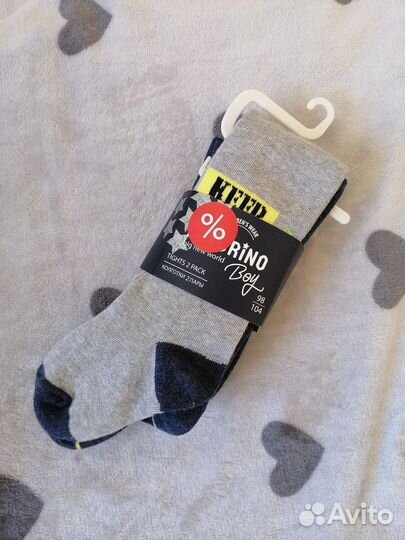 Колготки детские, 98-104,новые, 2шт